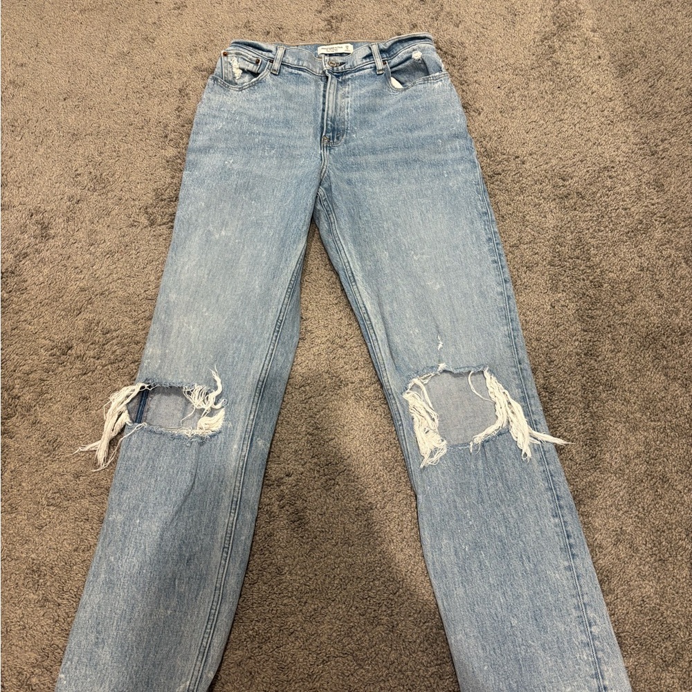 Abercrombie 90s High Rise Jean